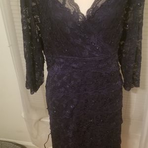 Tiered cocktail dress